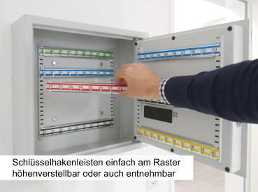 Schlüsselschrank SLE 120 mit Einwurfschacht und Elektronikschloss
