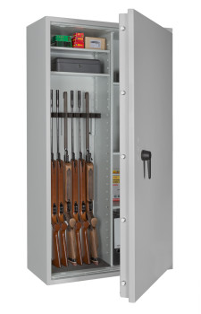 Waffenschrank Capriolo 5 Kombi mit Biometrieschloss Secu Selo BFE 2