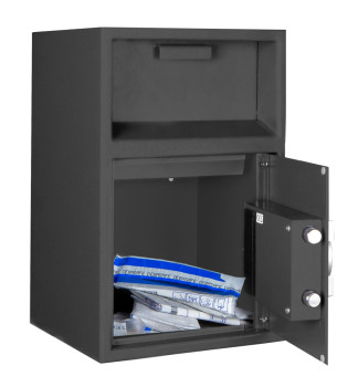 Preview: Einwurftresor Dinero 1E mit Elektronikschloss