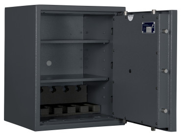 Preview: Kurzwaffenschrank KWT 3100 und Kurzwaffenschrank EN 1143 Grad 1 als Waffenschrank mit Zahlenschloss