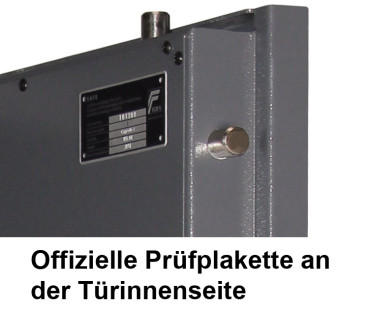 Waffenschrank EN 1143-1 Gun Safe 1-3 Kombi mit Regalteil