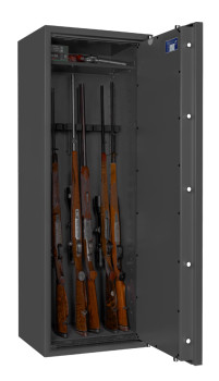Preview: Waffenschrank EN 1143-1 Capriolo 1-8 WH Biometrie SECU SELO-BR V.2 FP