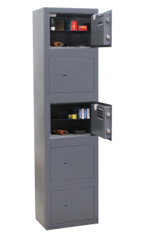 Wertfachanlage mit 5 Fächern