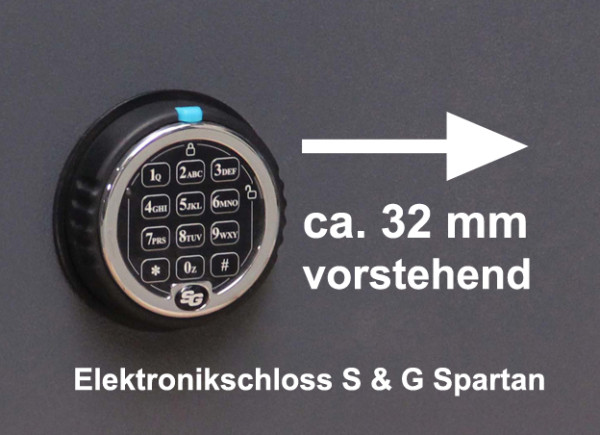 Möbeltresor M 610 für 6 DIN A4 Ordner