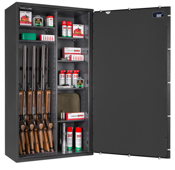Waffenschrank EN 1143-1 Gun Safe 0 /1-8 Kombi mit Regalteil