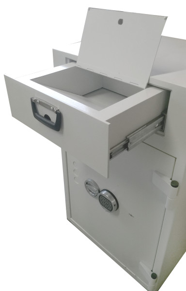 Deposittresor Einwurftresor mit Schublade Gemini 20/300 kg