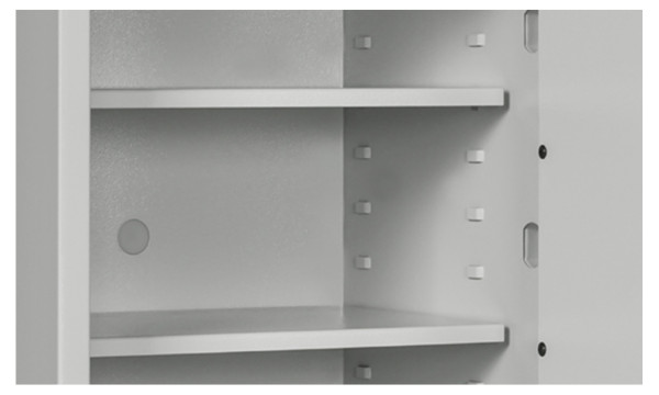 Fachboden für Tresor Format Lyra 3, RAL 7035