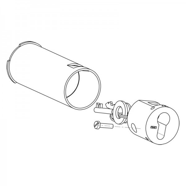 Edelstahl Rohrtresor