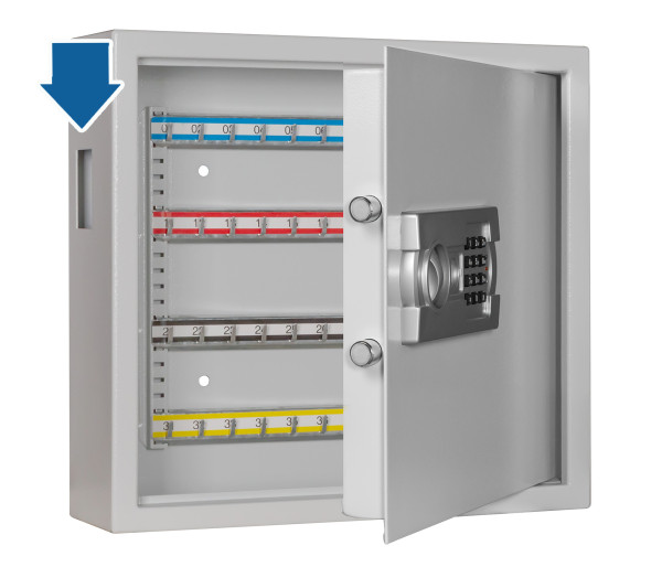Schlüsselschrank und Schlüsselkasten mit Einwurf