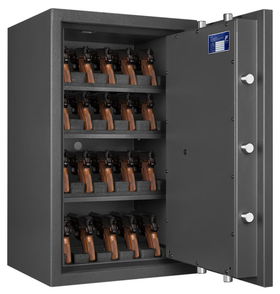 Kurzwaffentresor Cervo KWT 20 WH mit Biometrieschloss