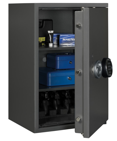 Kurzwaffentresor KWT 4100 und Kurzwaffenschrank EN 1143 Grad 1 als Waffenschrank für Kurzwaffen