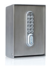 Edelstahl Schlüsseltresor mit E-Zahlenschloss für Außenbereich